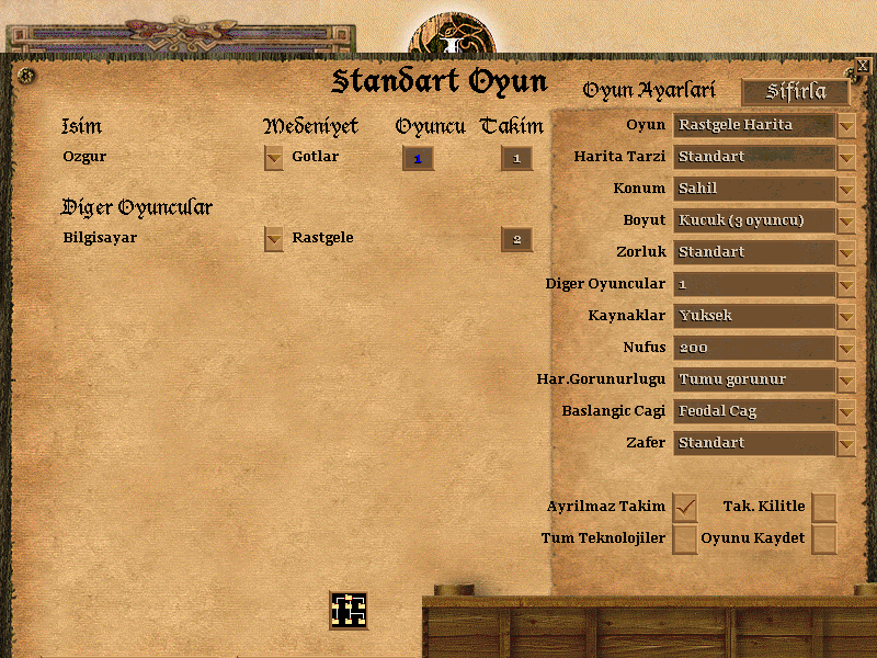 Age of Empires II: The Conquerors Türkçe Yama