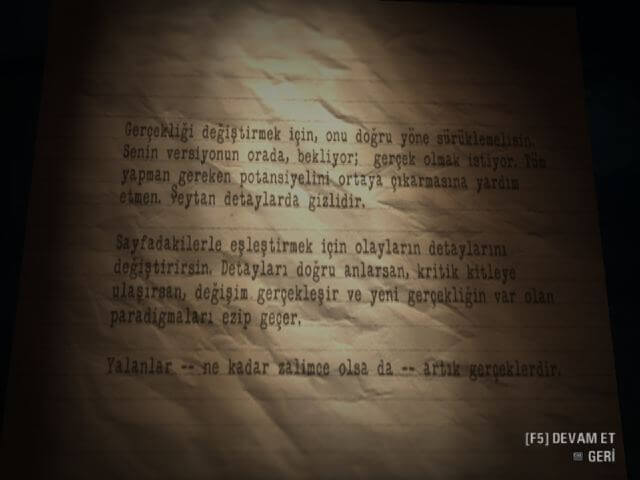 Alan Wake American Nightmare Türkçe Yama