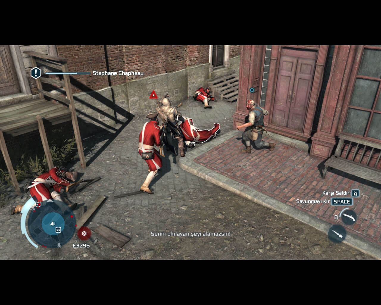 Assassins Creed 3 Türkçe Yama