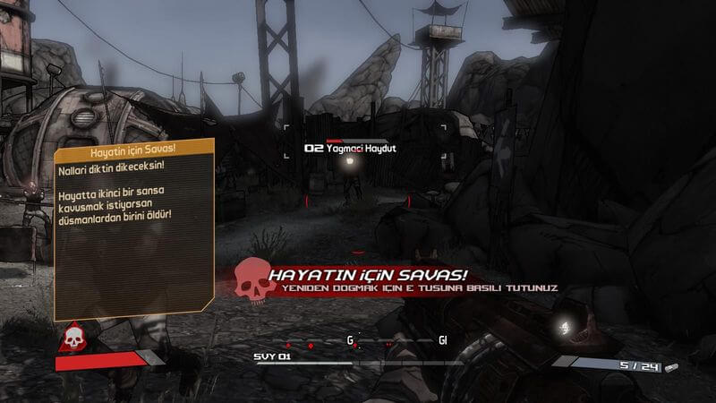 Borderlands 1 Türkçe Yama